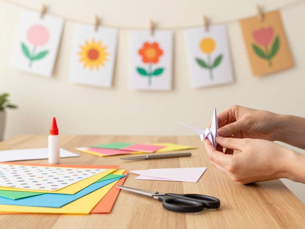 einfache Bastelideen für Anfänger mit Papier