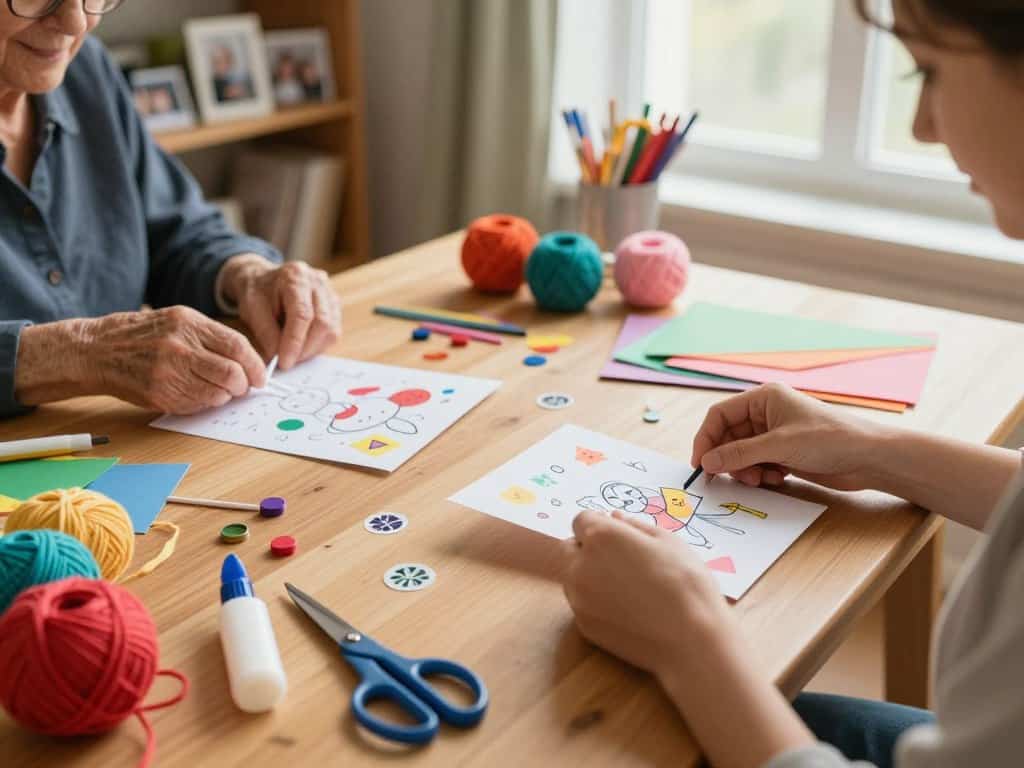 Bastelideen für Großeltern zum Selbermachen