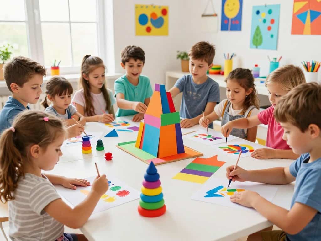 Basteln mit Kindern in verschiedenen Altersgruppen