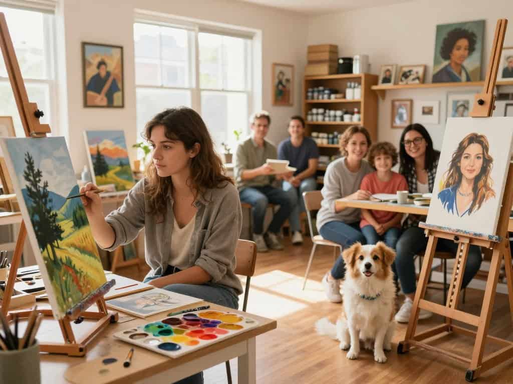 Beliebte Motive und Themen zum Portrait malen