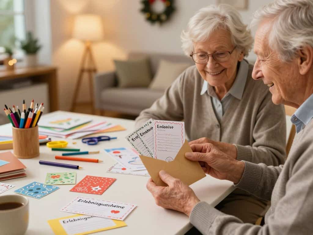 Erlebnisgutscheine selbst gestalten für Großeltern