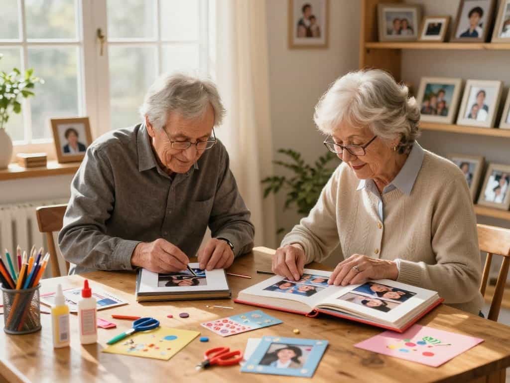 Fotogeschenke basteln und personalisieren für Großeltern