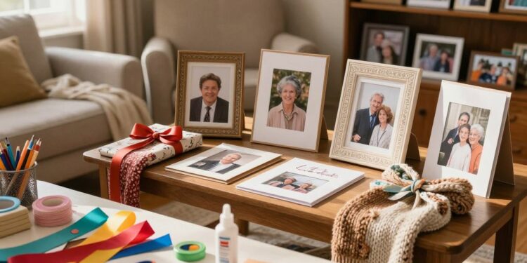 Geschenk für Großeltern selber machen