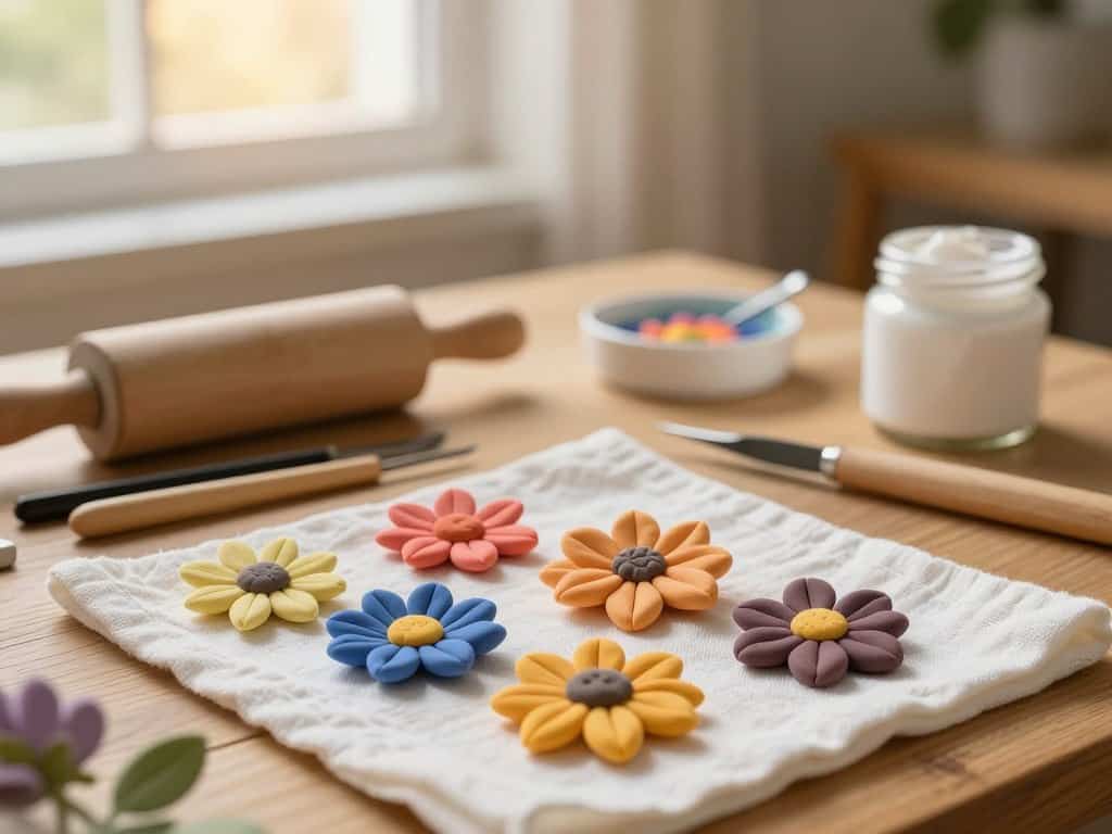 Knetblumen trocknen richtig durchführen