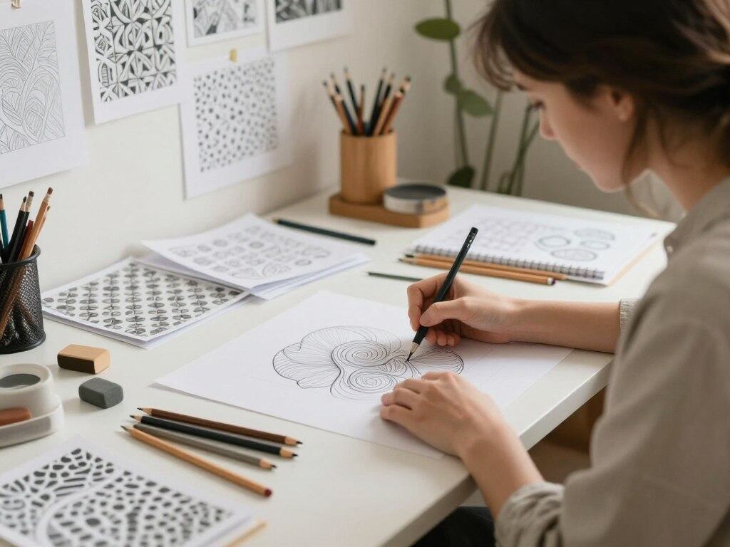 Muster zeichnen Tipps für fehlerfreies Zeichnen