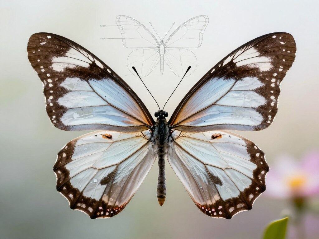 Schmetterling Anatomie und Grundformen