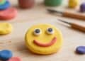 Smily-Gesicht aus Knete