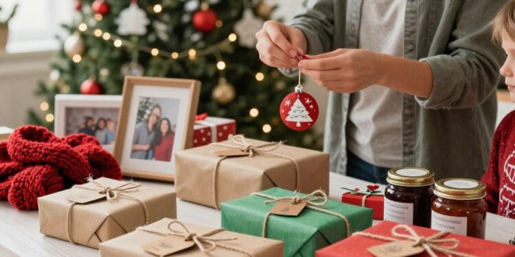 Weihnachtsgeschenke für Eltern selbst gebastelt