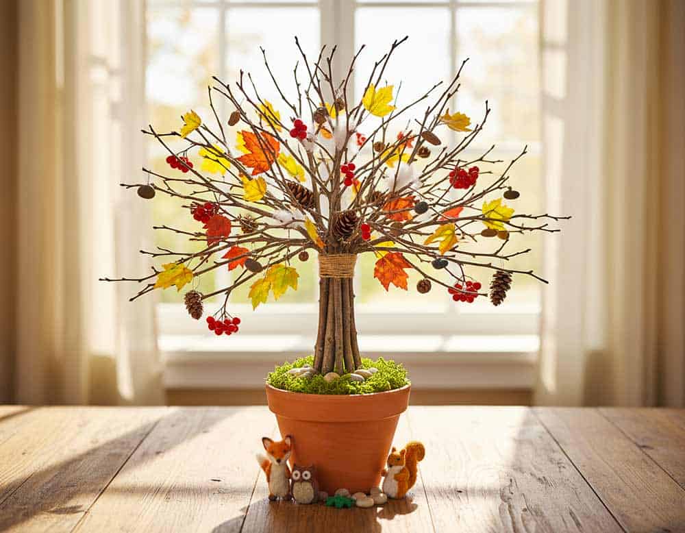 Du betrachtest gerade Bäume aus Ästen basteln