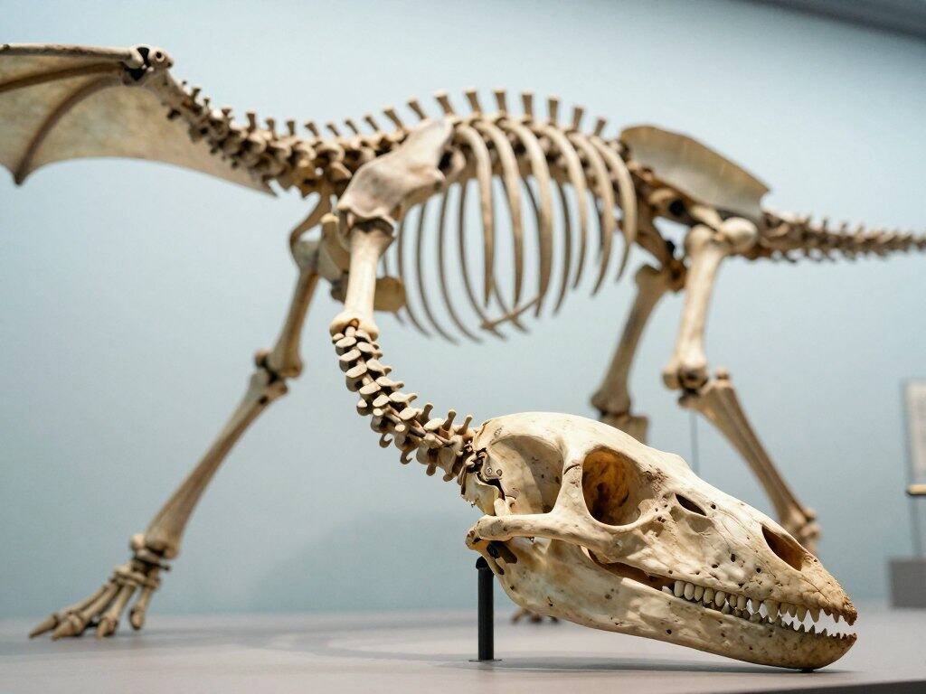 Flugsaurier Anatomie Skelettstruktur