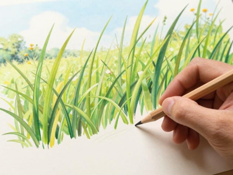 Mehr über den Artikel erfahren Grashalm zeichnen