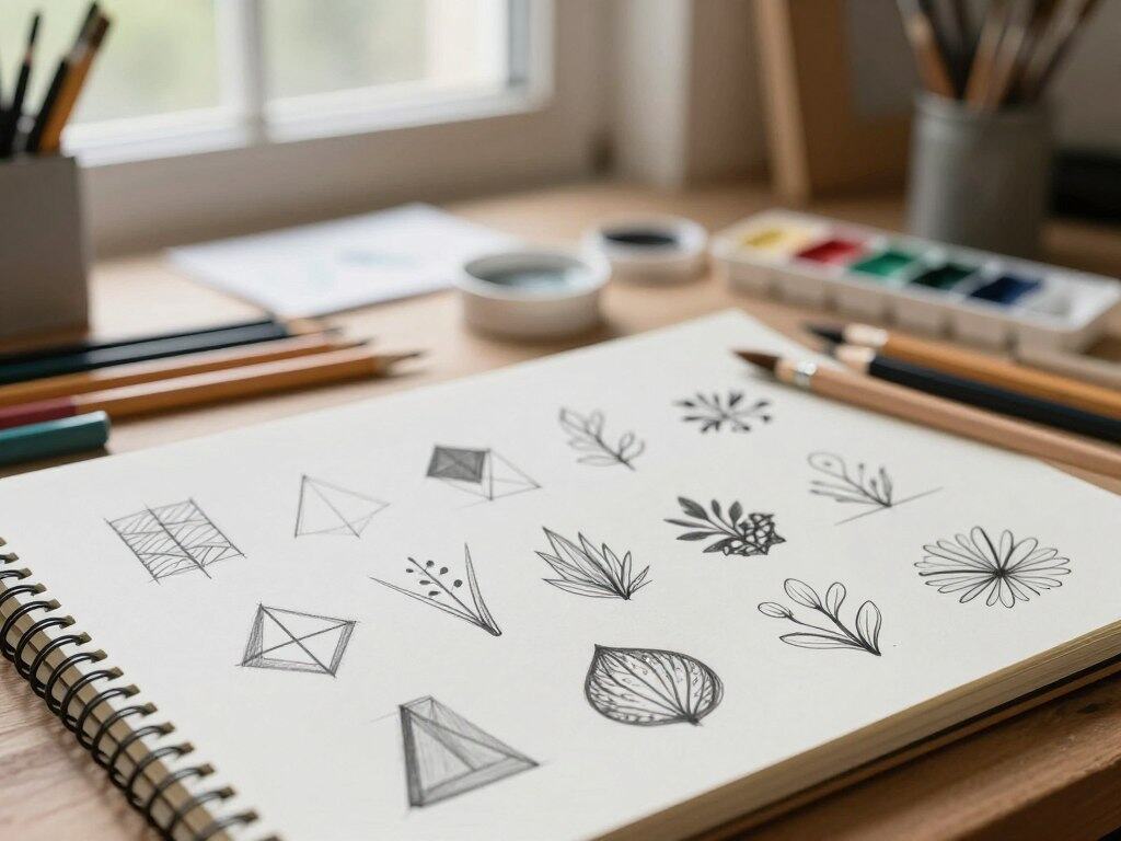 Grundlagen Symbole und Zeichentechniken