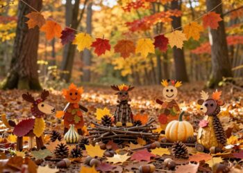 Herbstmotive zum basteln