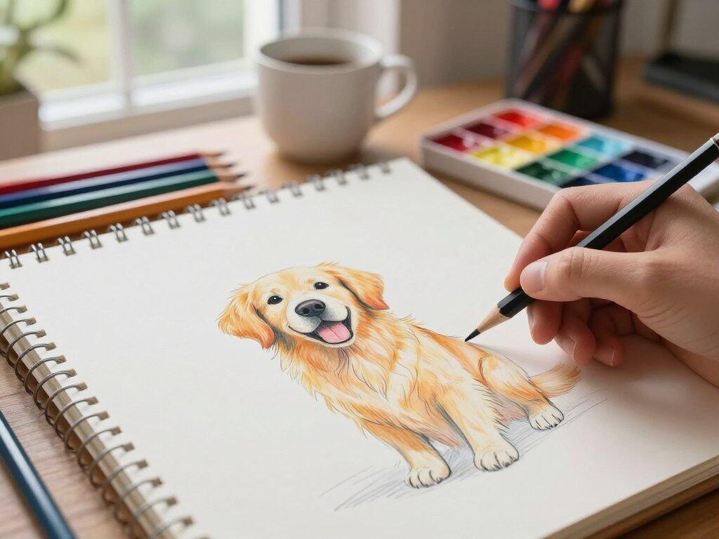 Du betrachtest gerade Wie zeichnet man einen Hund?