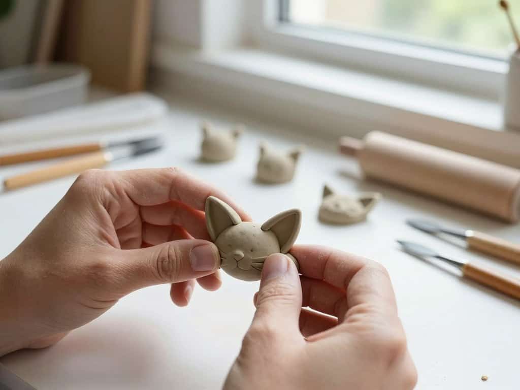 Katze modellieren Schritt für Schritt Anleitung