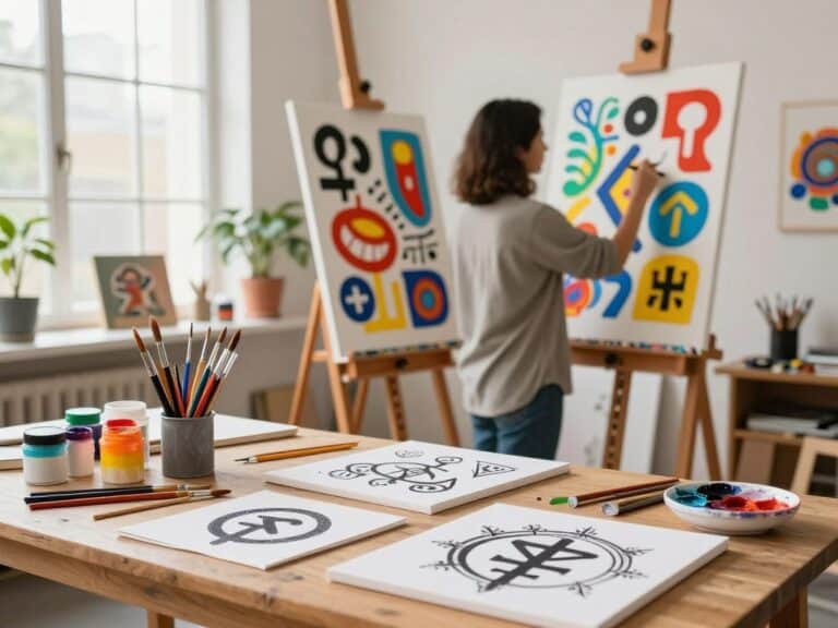 Mehr über den Artikel erfahren Symbole malen