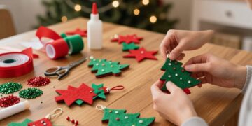 Tannenbaumschmuck selber basteln