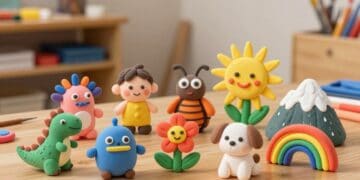 10 coole Knetfiguren