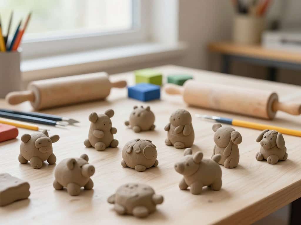 Basistechniken Knete - Grundlegende Knetfiguren formen