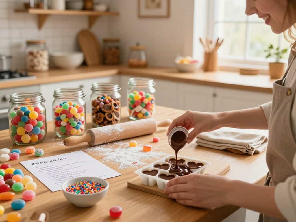 Bastelanleitung Süßigkeiten selber machen