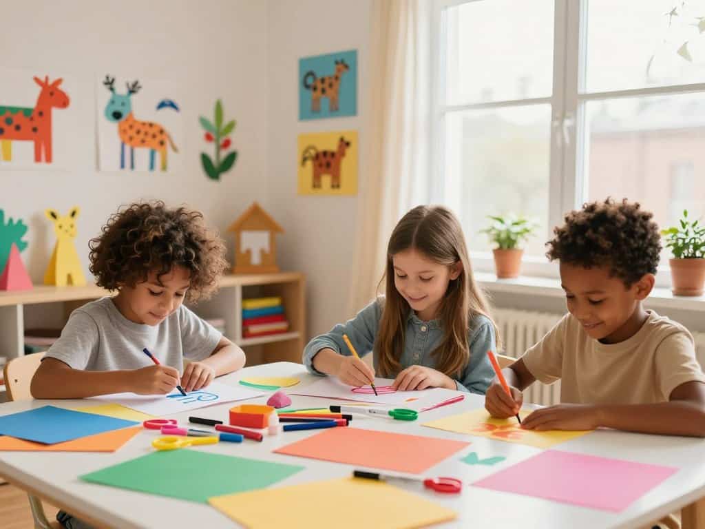 Basteltipps für stressfreies Basteln mit Kindern