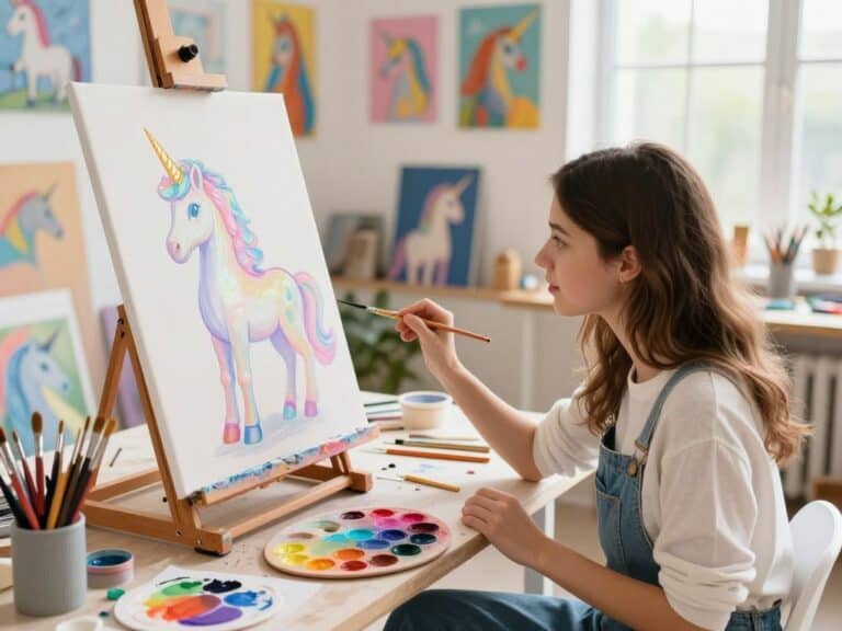 Mehr über den Artikel erfahren Einhorn malen
