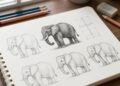 Elefant malen