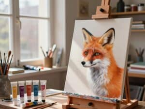 Mehr über den Artikel erfahren Fuchs malen