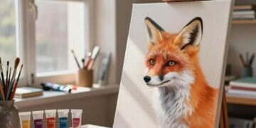 Fuchs malen