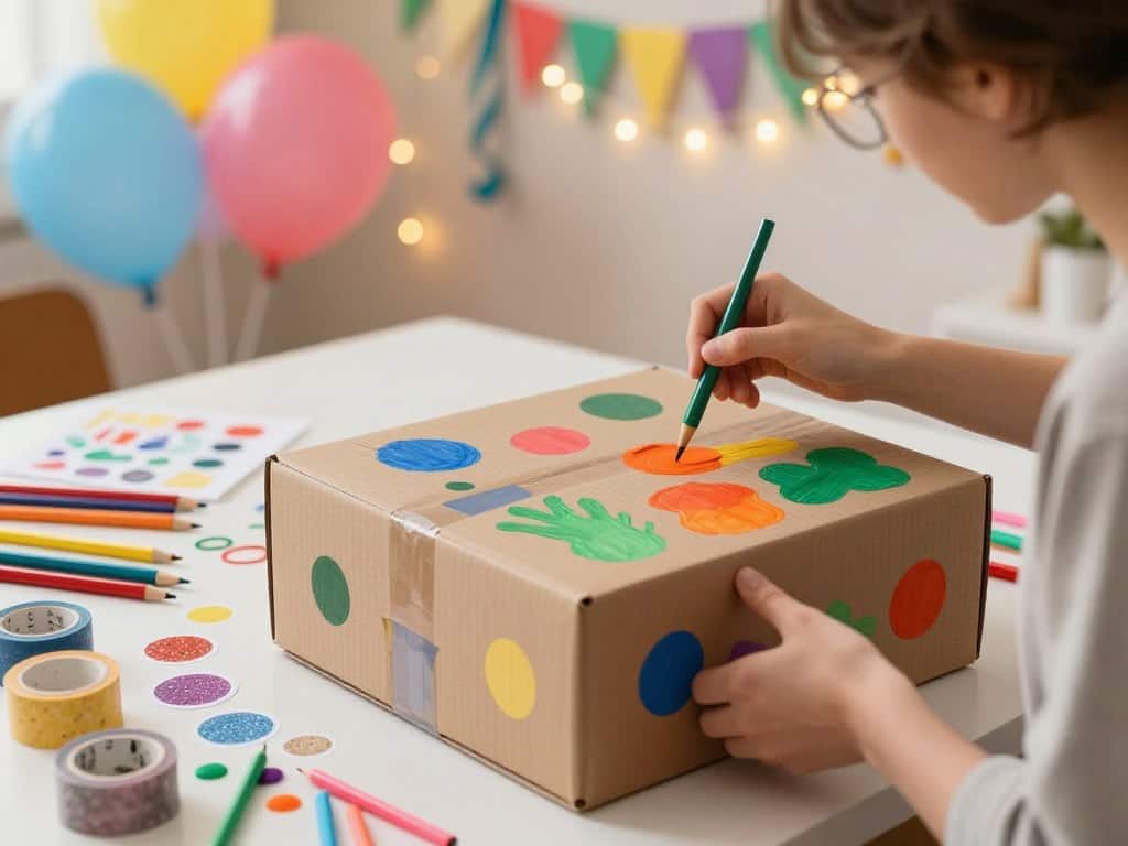 Partydeko Karton selbst gestalten