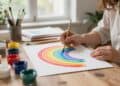 Regenbogen malen