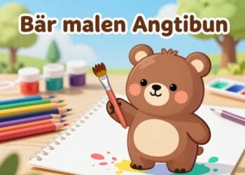 Bär malen