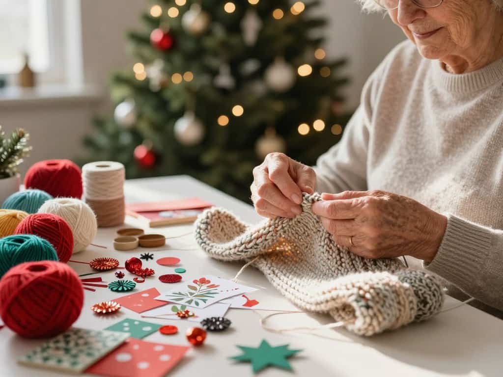 Bastelideen für Großmutter zum Weihnachtsgeschenk