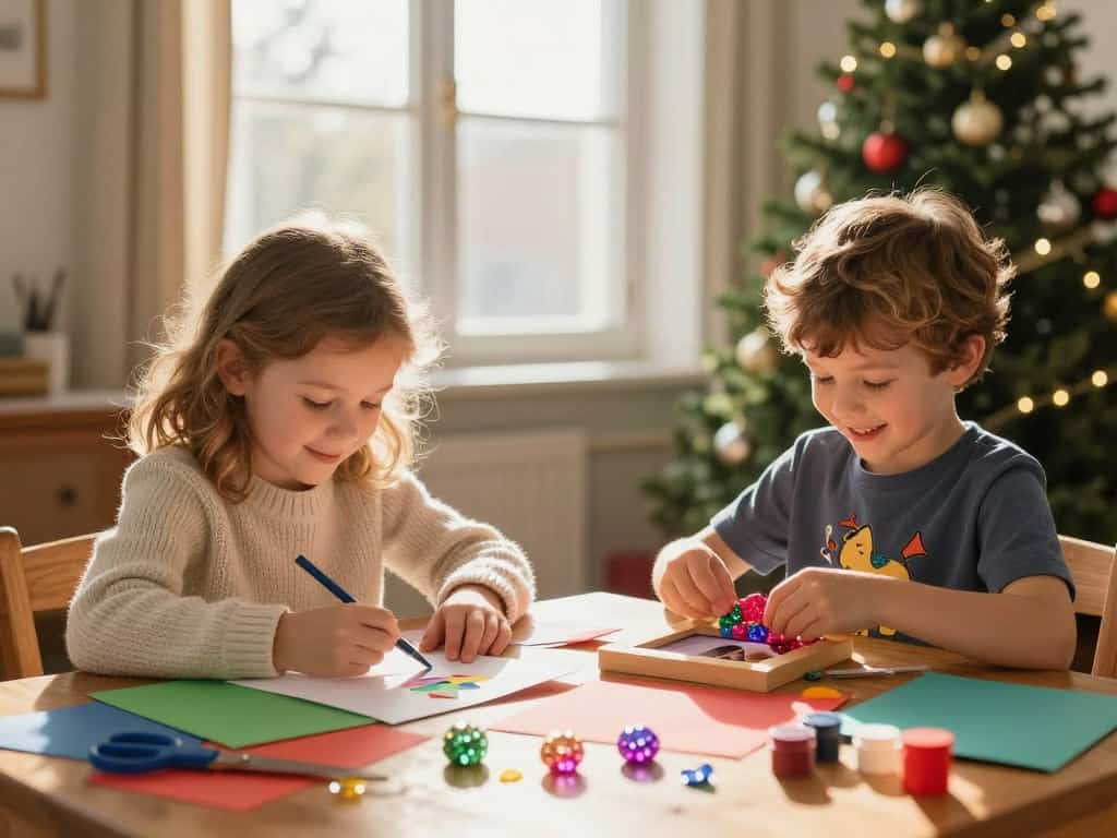 Basteln mit Kindern für die Oma