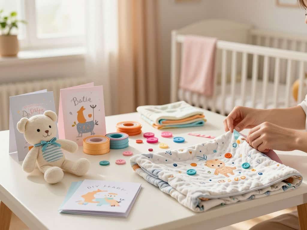 DIY Geschenke zur Geburt und Geburt basteln Ideen
