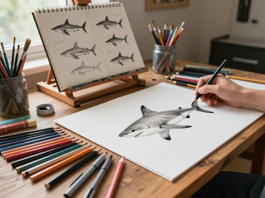 Hai Zeichenmaterial für professionelle Kunstwerke