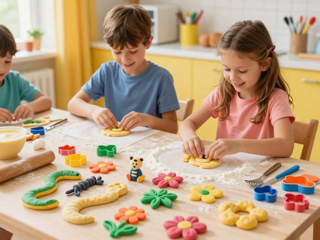 Knete für Kinder kreative Spielideen