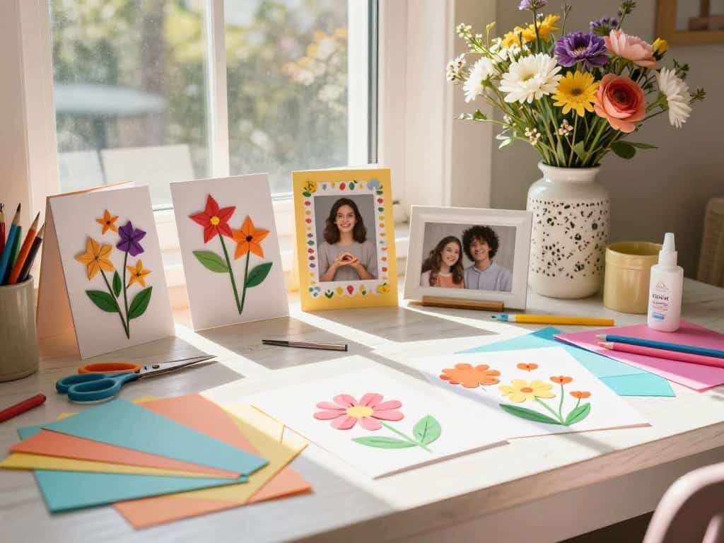 Kreative Muttertagsbasteln Ideen mit DIY-Projekten