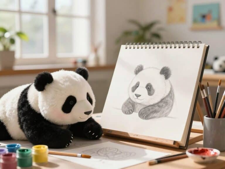 Mehr über den Artikel erfahren Panda malen