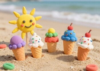 Sommer kneten