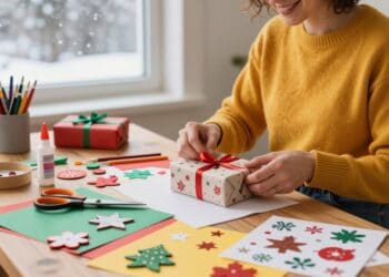 Weihnachtsgeschenk für Oma basteln