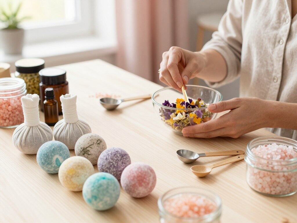 Wellness-Geschenke und DIY Badezusätze selber machen