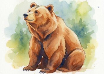 Bär malen