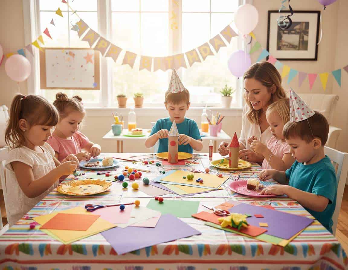 Basteln zum Kindergeburtstag Basteln zum Kindergeburtstag