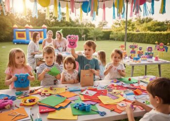 Bastelideen für Kindergeburtstag, Bild