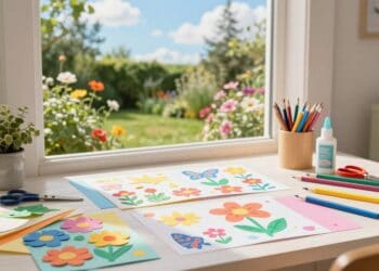 Bastelideen mit Papier Sommer