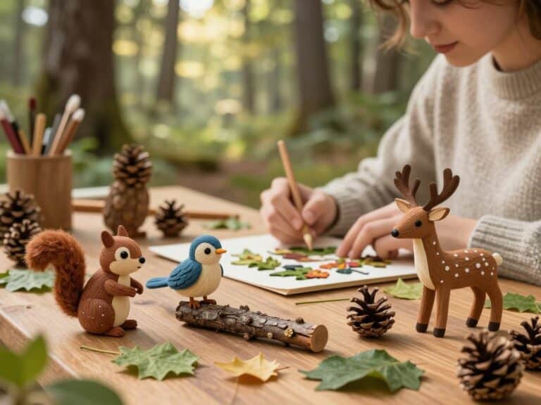 Mehr über den Artikel erfahren Basteln zum Thema Wald