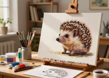 Igel malen