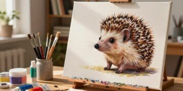 Igel malen