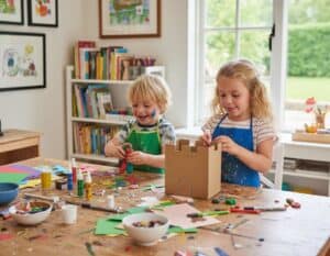 Mehr über den Artikel erfahren Was fördert Basteln bei Kindern